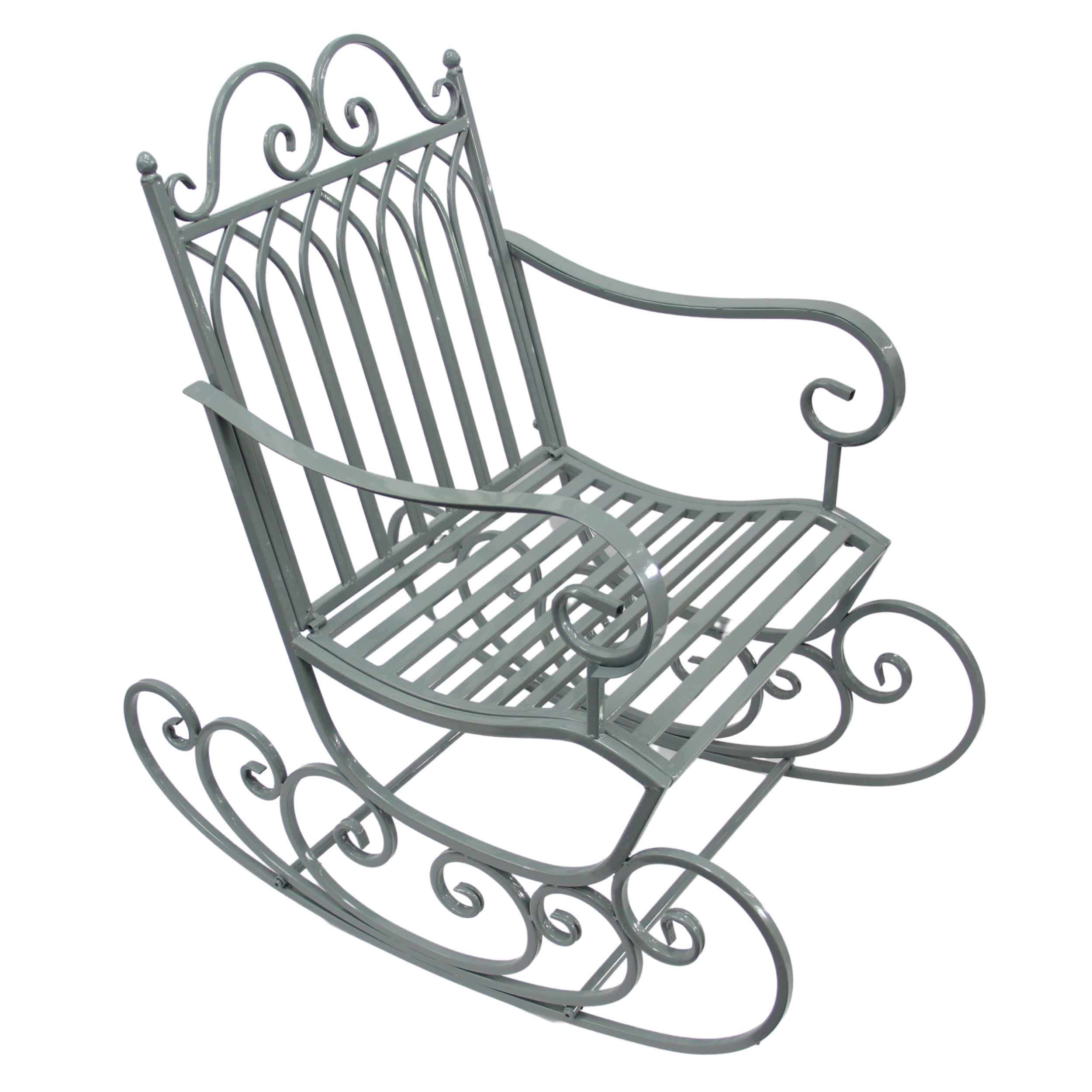 garden rocking chair  grey